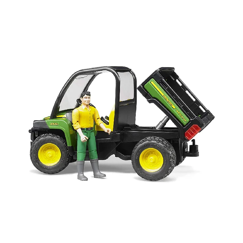 Bruder John Deere Gator XUV 855D with Driver, 09812