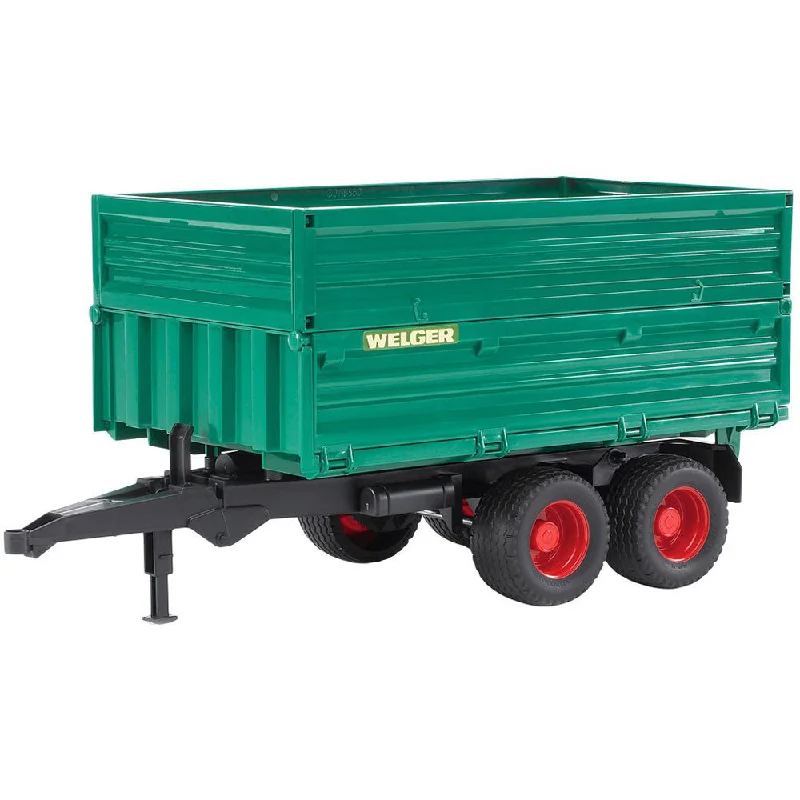 Bruder Toys Tandem Axle Tipping Trailer with Removable Top