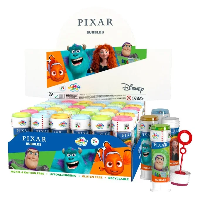 Bubble Tubs Disney Pixar Multi 60ml - Case of 36