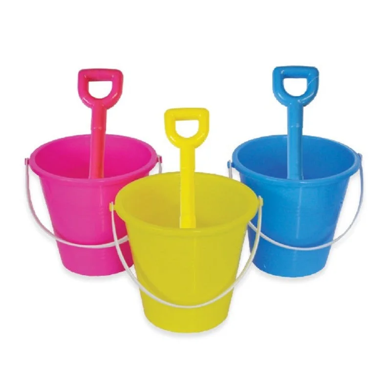 Bucket with Spade Assorted Colour