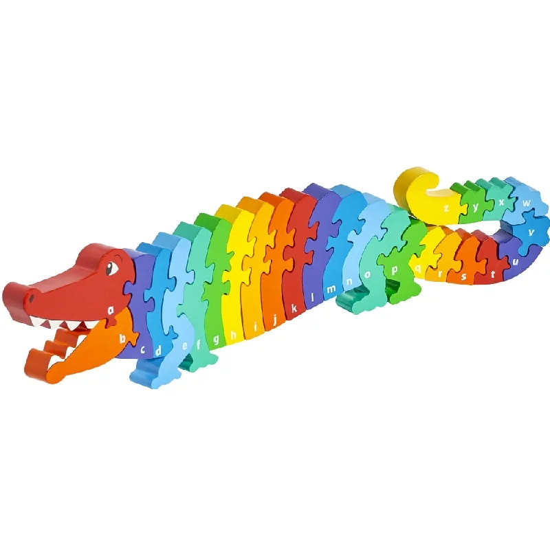 Crocodile a-z Alphabet Jigsaw