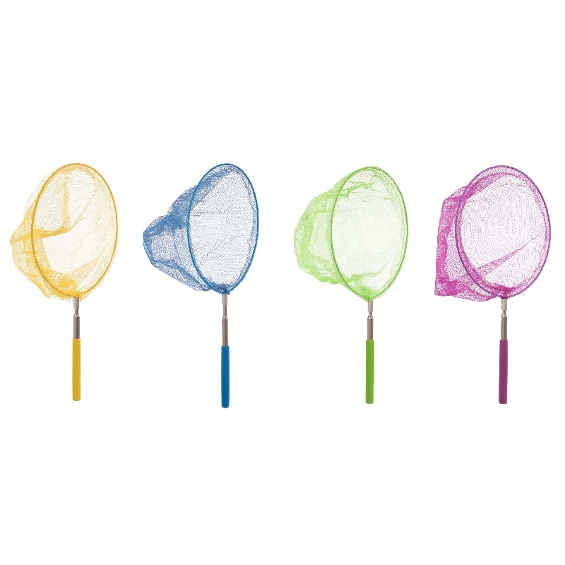 Hot Shots Extendable Kids Fishing Net | 4 Colours Available (Supplied Randomly)