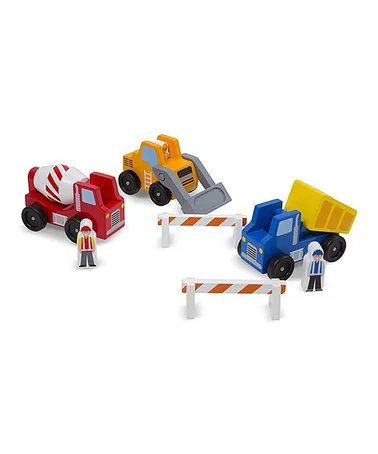 Melissa & Doug HK Sale Construction Vehicle Set