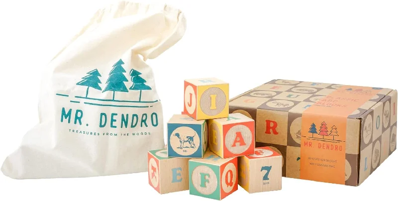 Mr Dendro Classic ABC Blocks (English)